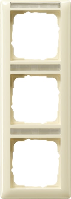 GIRA - GIR110301 Abdeckrahmen 3f senkr. BSF Standard 55 C