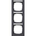 GIRA - GIR110323 Abdeckrahmen 3f senkr. BSF Gira E2 Anthr