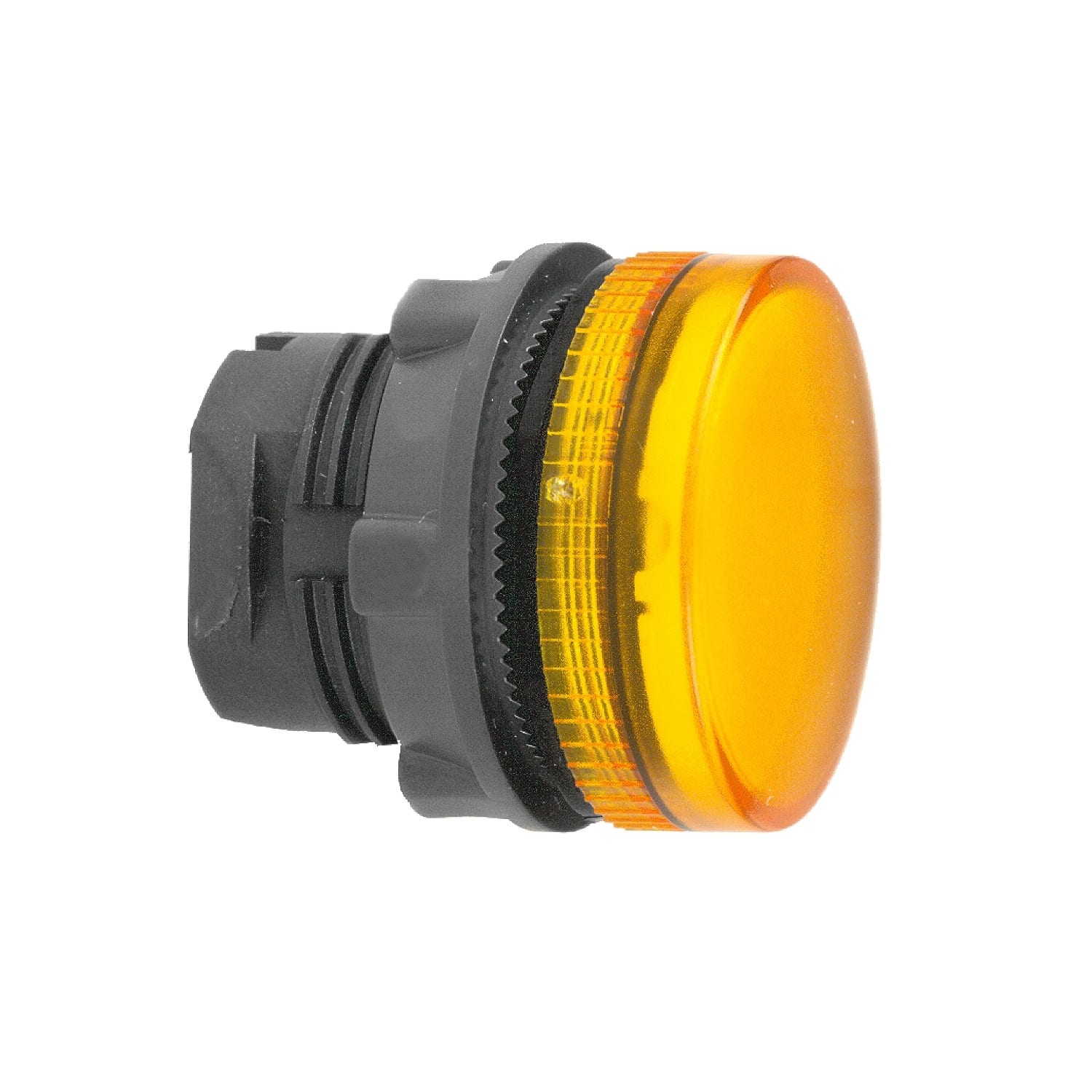 SCHNEIDER ELECTRIC - SNRZB5AV053S Testa lampada spia Ø22 - circolare - gemma striata arancione- per LED universale