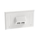 PANDUIT PANNK2HSFWHY PLACCA ORIZZONTALE, A UNA VIA, ACCETTA D