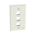 PANDUIT PANNK3FNIW PLACCA VERTICALE, A UNA VIA, ACCETTA TRE