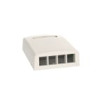 PANDUIT PANNK4BXWH-AY SCATOLA ESTERNA A 4 POSIZIONI - ADESIVA