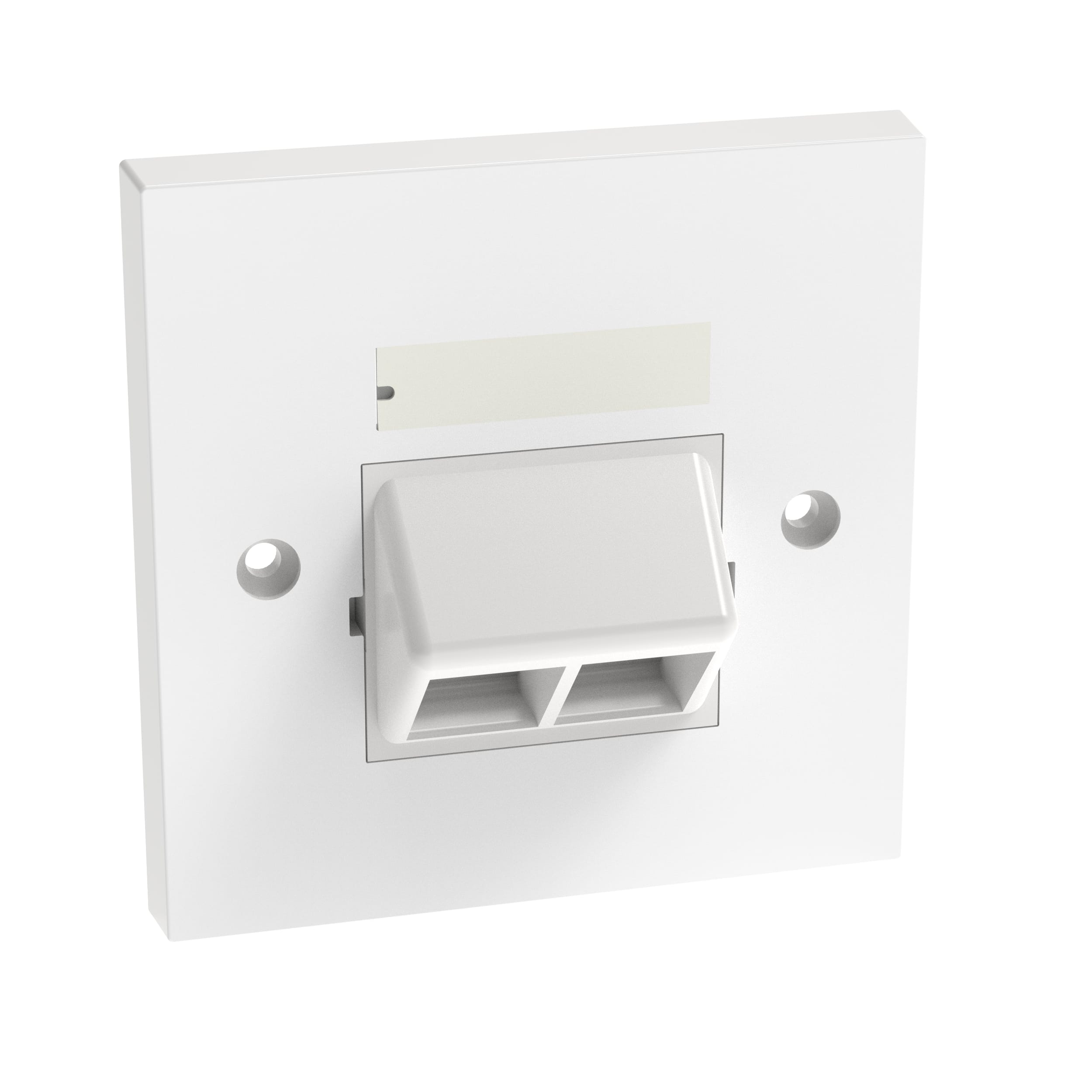 PANDUIT PANNKUKS2AW BEZEL PLACCA 86 X 86 MM CON INSERTO INCL
