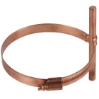 DEHN ITALIA SPA - DEH200077 Staffa portafilo per Td 6-8mm INOX/gal C u per pluviali D80-100mm