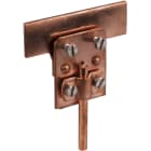 DEHN ITALIA SPA - DEH251027 Morsetto scanalato Cu per Rd 7-10mm camp o di serraggio 0,7-5mm