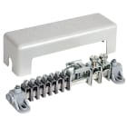 DEHN ITALIA SPA - DEH563040 Barra equipotenziale con coperchio 7x 2, 5-25mm² 2x16-95mm² 1x Fl 40x5mm