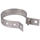 DEHN ITALIA SPA - DEH423020 Collare per pluviale 60-100mm Fe/tZn con foro di collegamento D 10,5mm