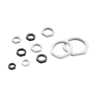 CEMBRE SPA - CEM1112N CONTRODADO, IN POLIAMMIDE PA6.6, M12x1,5, NERO RAL 9005