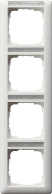 GIRA - GIR111427 Abdeckrahmen 4f senkr. BSF Standard 55 R