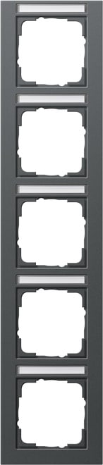 GIRA - GIR111523 MASCH. COPERTURA 5X CT VERTICALE GIRA E2