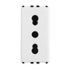 MASTER SRL MST11159 PIXIA PRESA 2P+T 16A P17/11 WHITE