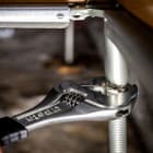 BM SPA - BMM001110722 Chiave regolabile a rullino cromata, modello corto con apertura maggiorata