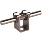 DEHN ITALIA SPA - DEH207009 Staffa portafilo DEHNgrip INOX per Td 8m m H 20mm con foro di fissaggio 7,8mm