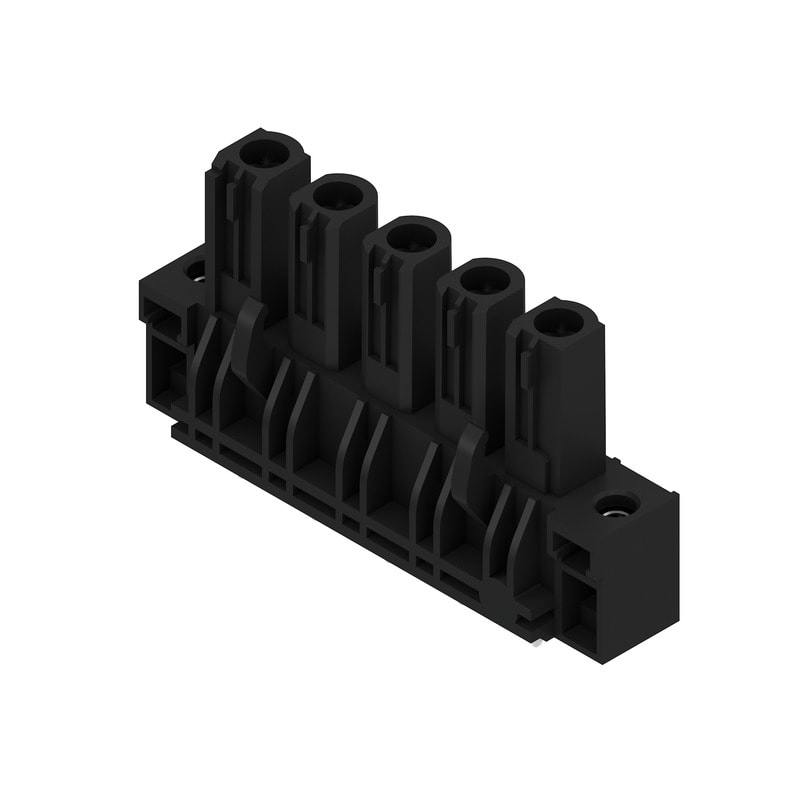 WEIDMULLER WEI1122140000 BLL 7.62HP/05/180F 3.2SN BK BX