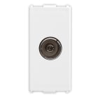 MASTER SRL - MST11254 PIXIA PRESA TV 9,5MM FINALE WHITE