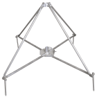 DEHN ITALIA SPA - DEH107490 Quadripode pieghevole con mezzo guscio per tubi D40/50mm raggio 680mm INOX inclinazione 10°