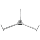 DEHN ITALIA SPA - DEH105200 Treppiede piegh. per aste di captazione D 40mm L 4-5,5m inclinazione 10° Fe/tZn