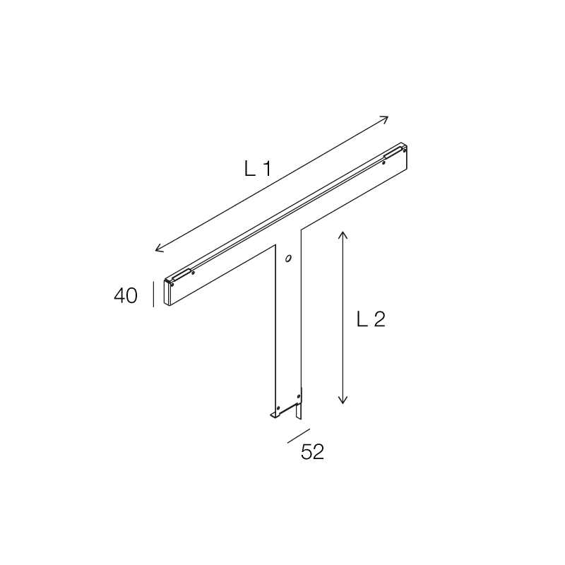 NOVALUX SPA - NOX113138.99 ROTO EVO: KIT PLAFONE/PARETE D.610