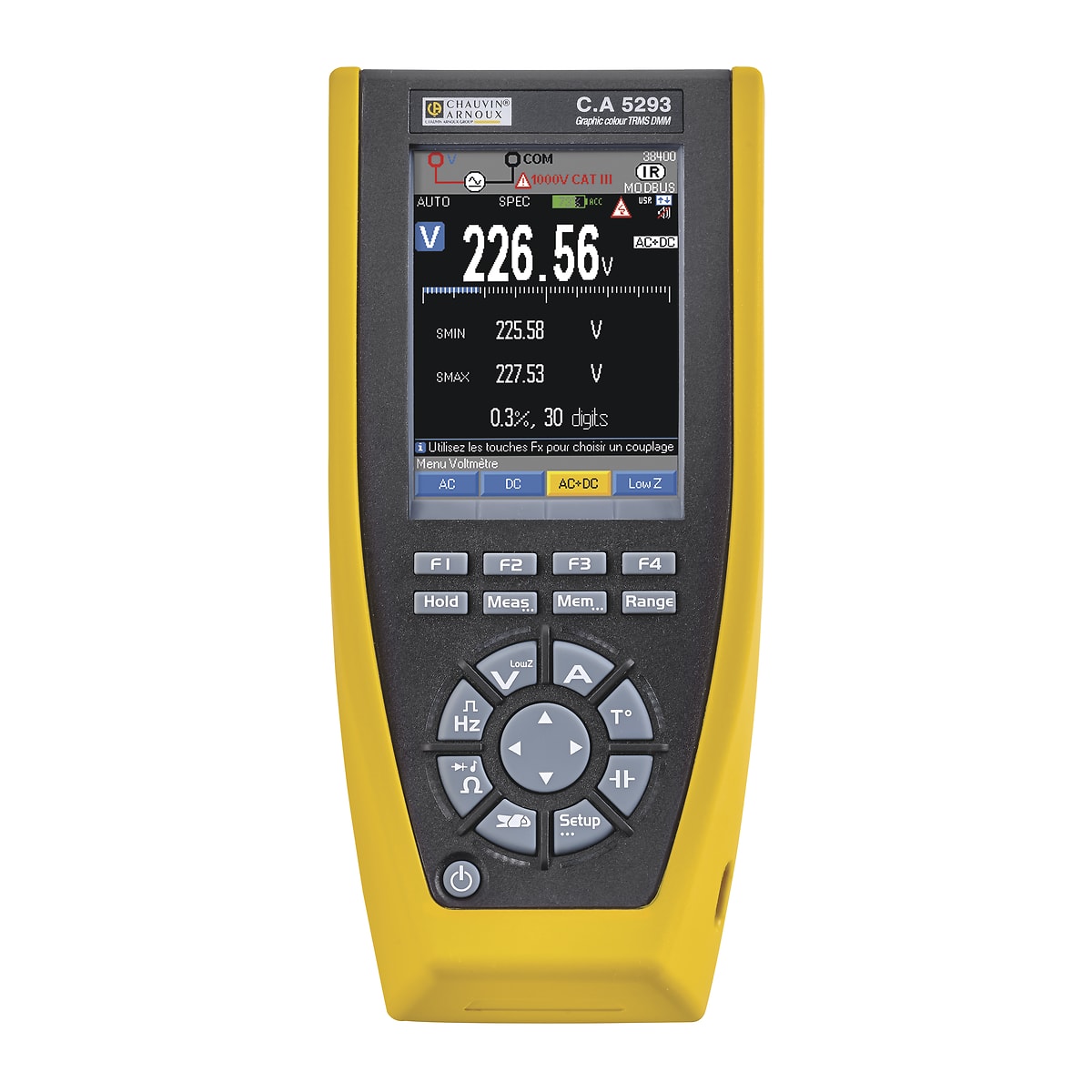 A.M.R.A. SPA AMRP01196803 CHAUVIN ARNOUX CA 5293 MULTIMETRO GRAFIC
