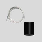 ARCLUCE SPA ACL1099134X-12 ROSONE NERO C/CAVO 3P 1,5M TRASP.