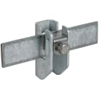 DEHN ITALIA SPA - DEH277240 STAFFA PER PIATTO CON PIASTRA FE/TZN