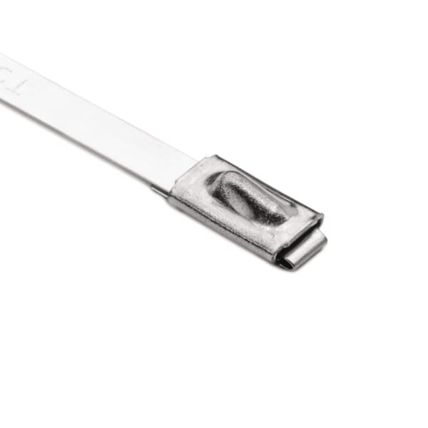 HELLERMANNTYTON Srl HEE111-93339 FASCETTA IN ACCIAIO 838X4.6 MM MBT33S