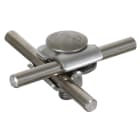 DEHN ITALIA SPA - DEH390259 Morsetto MMV INOX per Td 6-8mm con vite a testa piatta