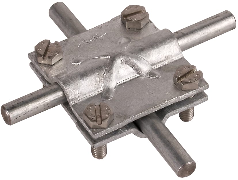 DEHN ITALIA SPA DEH314300 MORSETTO A CROCE FE/TZN X TD8-10/8-10MM