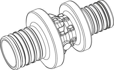 REHAU SPA RE411600421001 INTERMEDIO 25-16 RAUTITAN PX