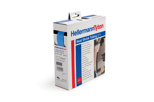 HELLERMANNTYTON Srl HEE300-32546 TERMORESTRINGENTE 2:1 MB 25,4/12,7 BU HI