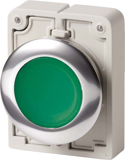 EATON - EAO182952 M30C-FDRL-G PULS. LUM. 30MM ,ST., VERDE