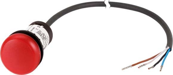 EATON - EAO185141 C22-L-R-24-P62 SPIA ROSSO 24V 1M SENZA C