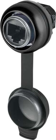 EATON - EAO147537 M22S-RJ45-SA OPER. NERO TIPO RJ45