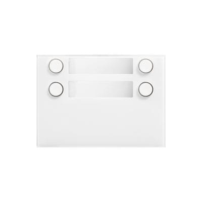 URMET SPA - UTD1168/24W FRONTALINO A 4T SU 2 FILE B