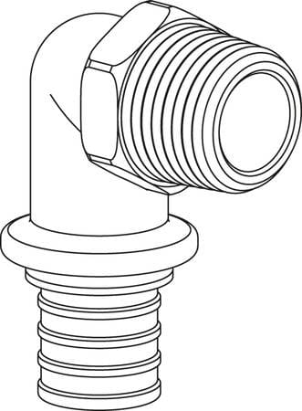 REHAU SPA RE411681611001 INTERMEDIO D UNIONE A 90A D16-M1/2