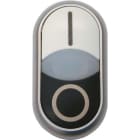 EATON - EAO284832 M22-DDLM-WS-X1/X0 PULS DOPPIO LUM