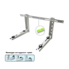 FERRARI - FER117696 STAFFA KT2 PORTATA 90 KG CON LIVELLA H 3