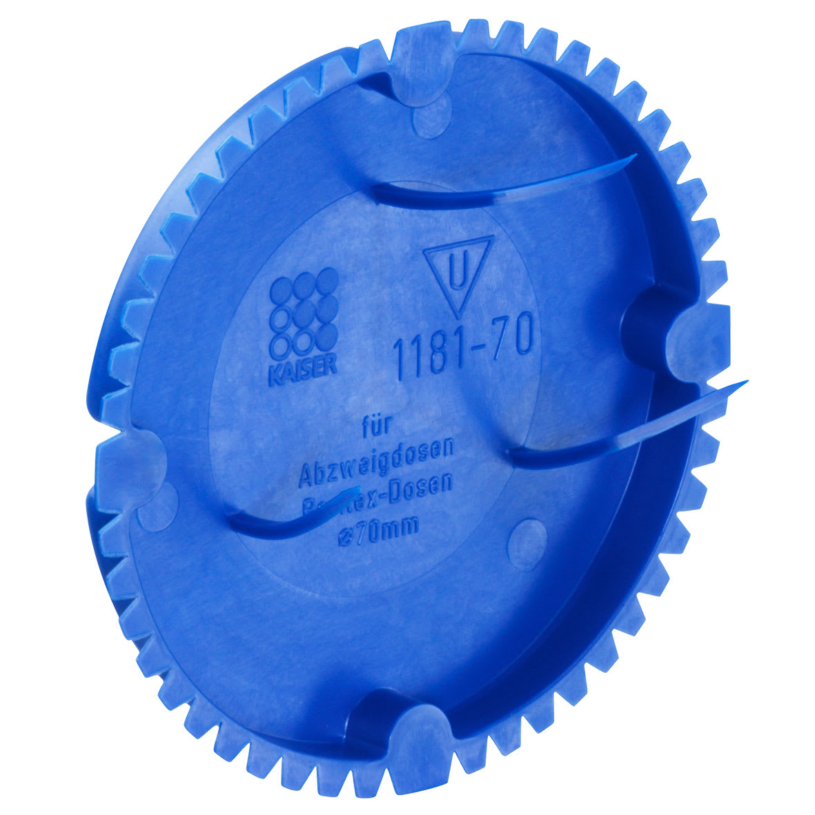 KAISER GMBH & CO. KG - KAI1181-70 UNTERPUTZ SIGNALDECKEL