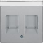 BERKER - BRK11816084 P.ZO C.LE + 2 OTT.RI ANTIPOLV Q1/Q3 ALU