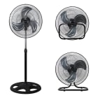 MELCHIONI SPA MEM118620058 VENTILATORE INDUSTRIALE 3 IN 1, 3 VELOCI