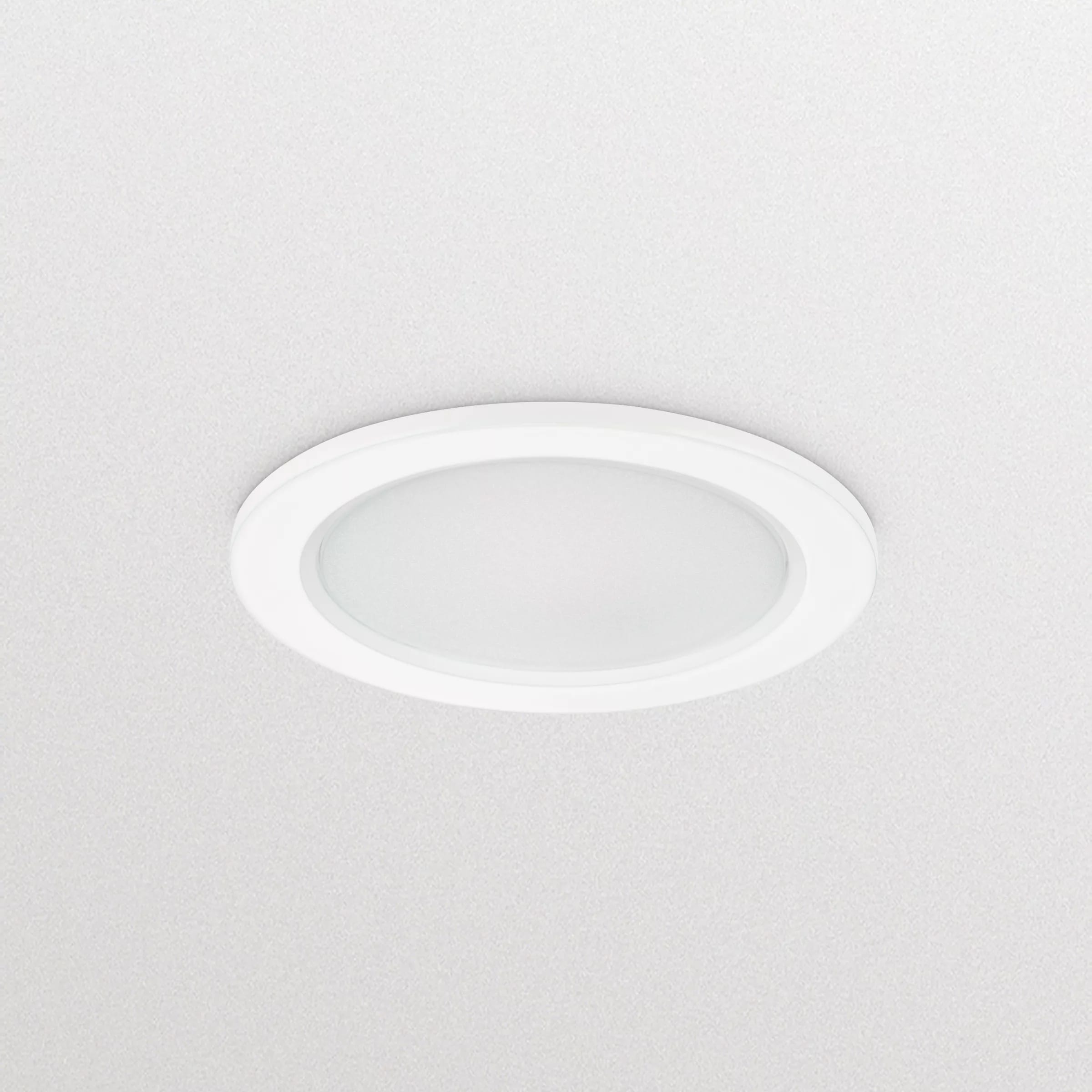 SIGNIFY ITALY SPA PHA33946799 CoreLine SlimDownlight, 6.5 W, D68 mm, 650 lm, 4000 K, CRI80, Opale, IP20/44