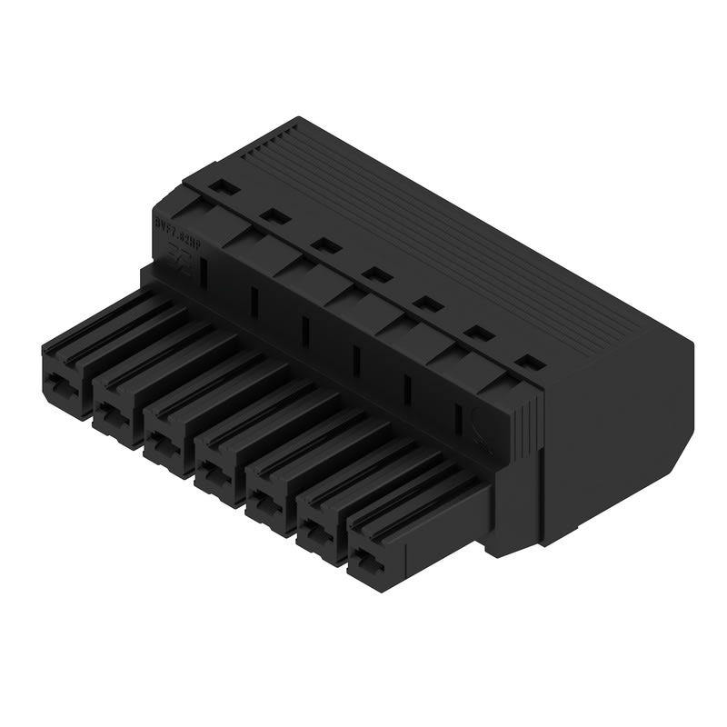 WEIDMULLER - WEI1190570000 BVF 7.62HP/07/180 SN BK BX