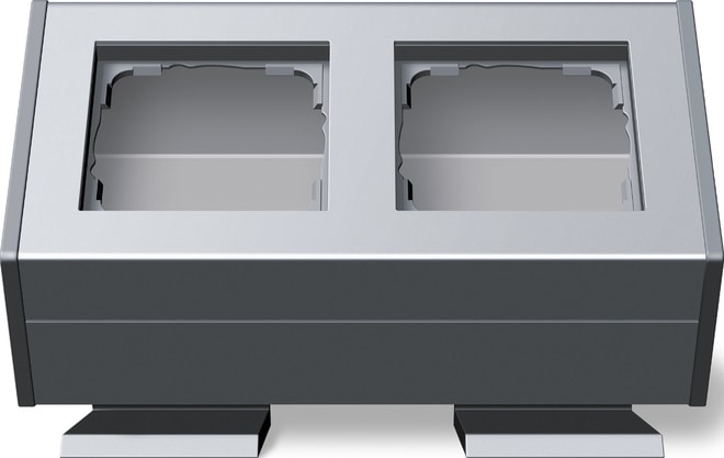 GIRA - GIR119226 Profil 2f Befestig.winkel Profil 55 Alum