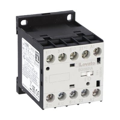 LOVATO - LOV11BG0601A02460 CONTATTORE 3P+1NC 6A AC3
