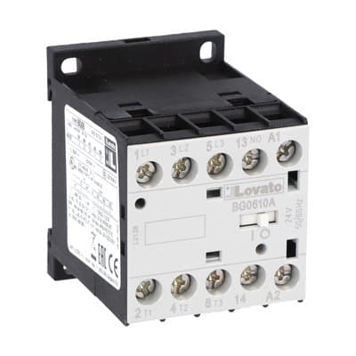 LOVATO LOV11BG0610A46060 CONTATTORE 3P+1NO 6A AC3