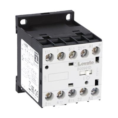 LOVATO - LOV11BG0901D125 CONTATTORE 3P+1NC 9A AC3