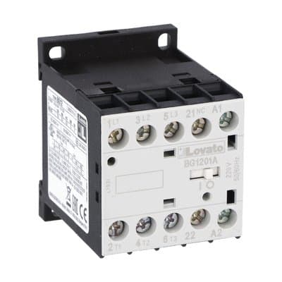 LOVATO LOV11BG1201A12060 CONTATTORE 3P+1NC 12A AC3