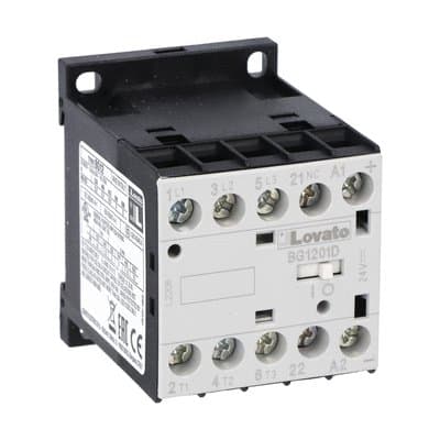 LOVATO LOV11BG1201D125 CONTATTORE 3P+1NC 12A AC3
