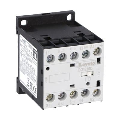 LOVATO LOV11BG1210D125 CONTATTORE 3P+1NO 12A AC3