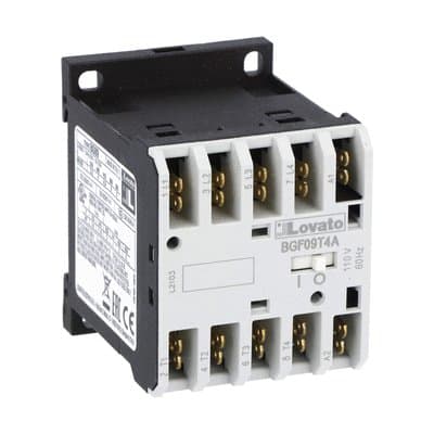 LOVATO LOV11BGF09T4A04860 CONTATTORE 4P NO 20A AC1 ATT.FASTON